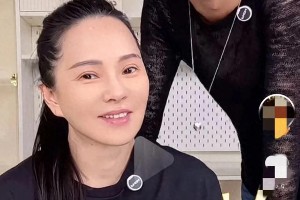 56岁伊能静素颜出镜，儿子恩利化妆后惊艳众人