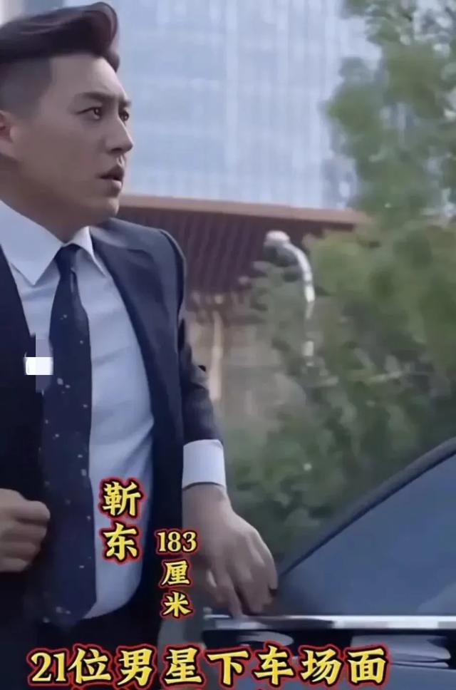 靳东下车瞬间
