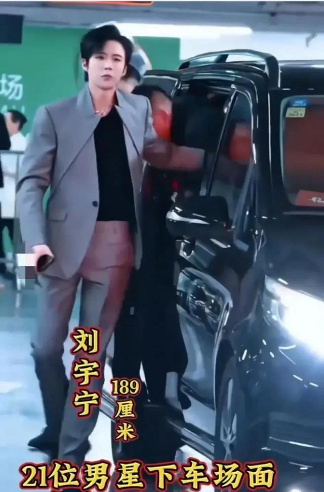 刘宇宁下车瞬间